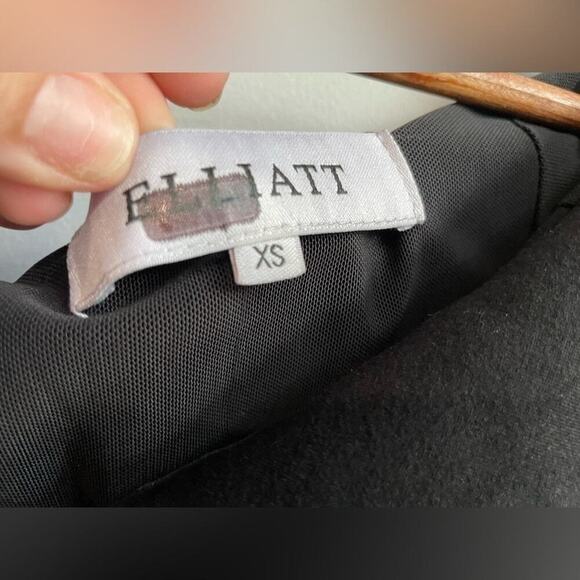 ELLIATT Mahogany Black Cocktail Dress Size XS - Picture 6 of 6